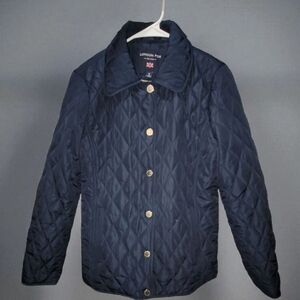 London Fog Kids Dark Blue Quilted Puffer Jacket